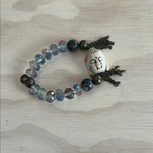 Handcrafted Buddha Charm Bracelet